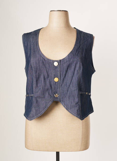 Vestă fără mâneci albastru JUMFIL femeie