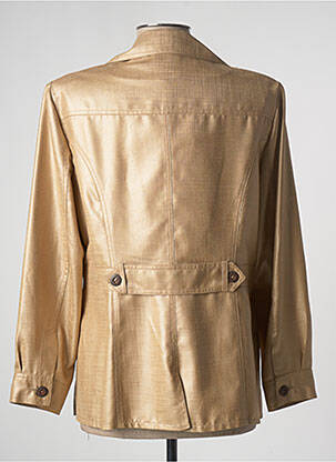 Jachete casual guler tip costum bej JUMFIL femeie