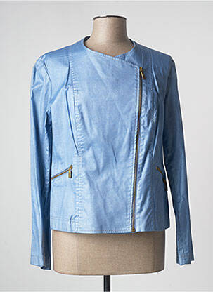 Jachete casual guler tip costum albastru JUMFIL femeie