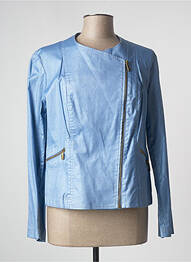 Jachete casual guler tip costum albastru JUMFIL femeie