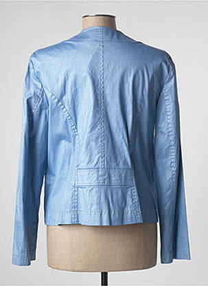 Jachete casual guler tip costum albastru JUMFIL femeie