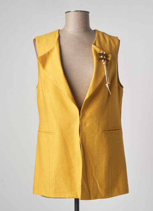 Vestă fără mâneci galben JUMFIL femeie