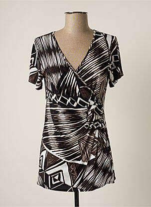 Tunică mâneci scurte negru JUMFIL femeie