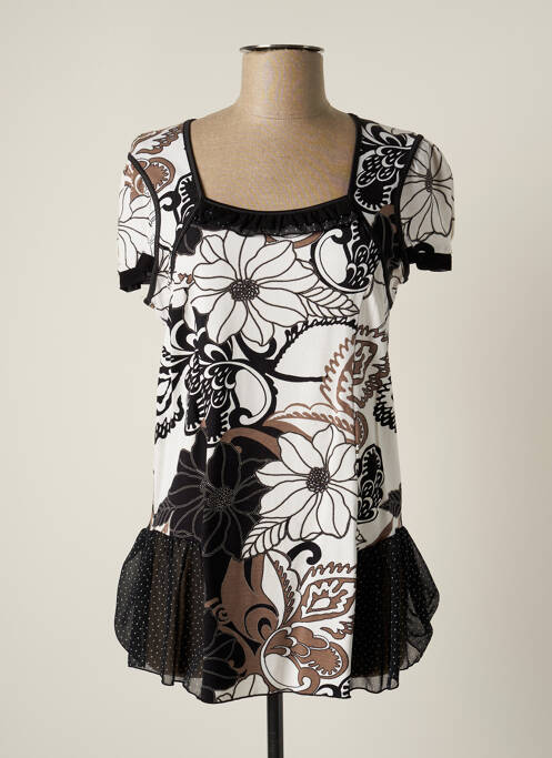 Tunică mâneci scurte negru JUMFIL femeie