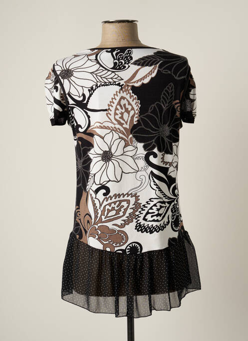 Tunică mâneci scurte negru JUMFIL femeie