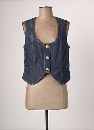 Vestă fără mâneci albastru JUMFIL femeie