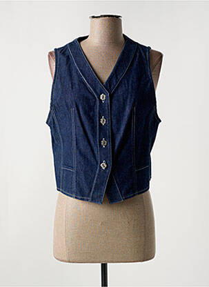 Vestă fără mâneci albastru JUMFIL femeie