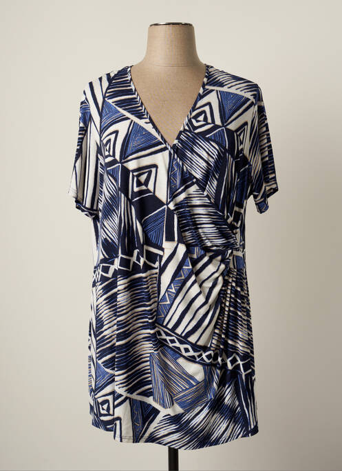 Tunică mâneci scurte albastru JUMFIL femeie