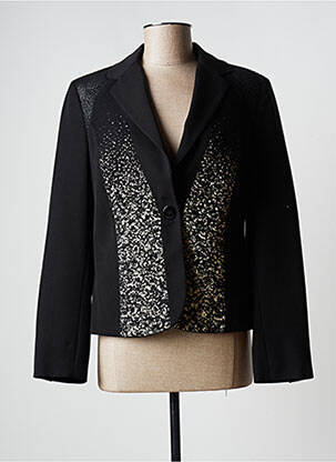 Sacou buzunare negru FUEGO WOMAN femeie