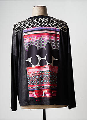 Jachete casual guler rotund negru JUMFIL femeie