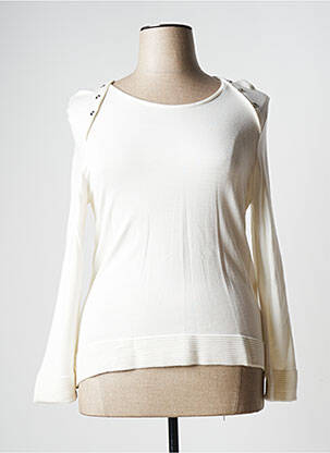 Pulover bej JUMFIL femeie