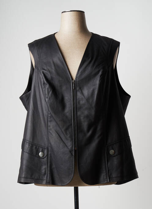 Geci din piele ecologică negru JUMFIL femeie