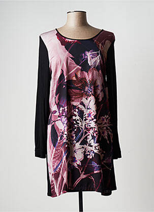 Rochie midi negru 3322 femeie