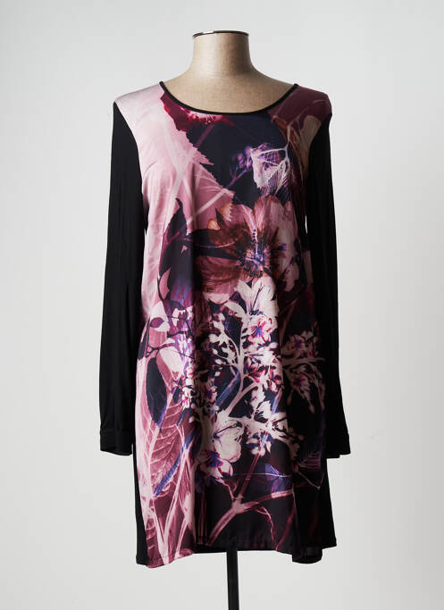 Rochie midi negru 3322 femeie