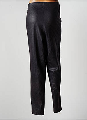 Pantalon slim talie elastică mărime normală negru JUMFIL femeie