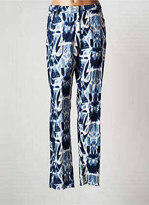 Pantalon slim albastru JUMFIL femeie