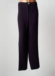 Pantalon drept țesătură crep mărime normală violet JUMFIL femme
