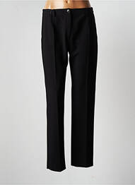 Pantalon slim talie elastică mărime normală negru JUMFIL femeie