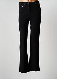 Pantalon slim elasticitate talie înaltă negru JUMFIL femeie