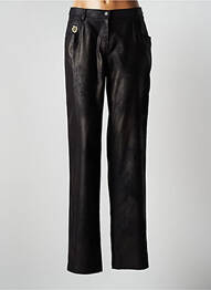 Pantalon drept elasticitate mărime normală negru JUMFIL femeie