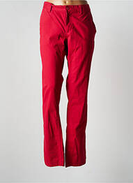 Pantalon chino talie joasă talie joasă roșu KARIBAN femeie