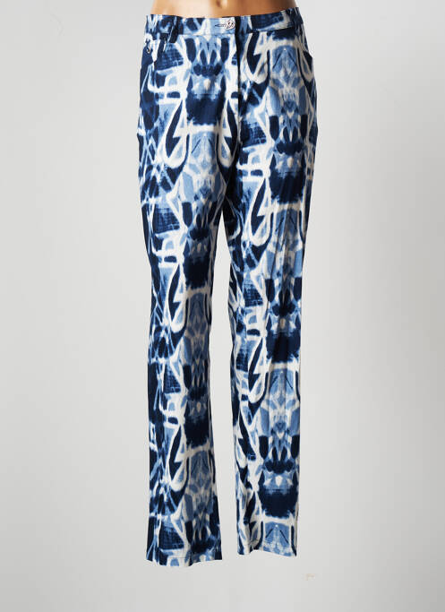 Pantalon slim albastru JUMFIL femeie