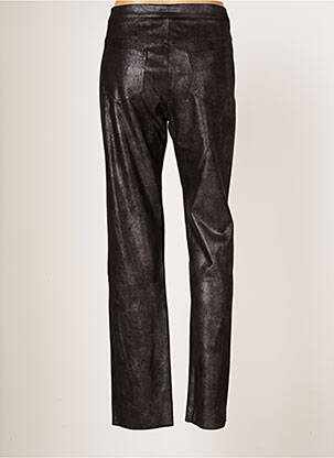 Pantalon slim elasticitate mărime normală negru JUMFIL femeie