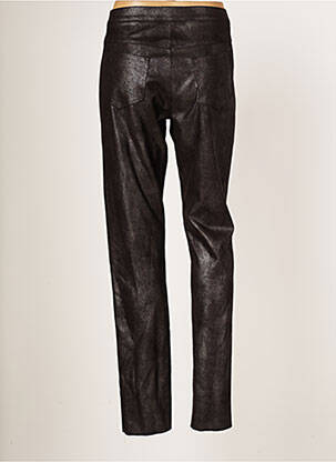 Pantalon slim elasticitate mărime normală negru JUMFIL femeie