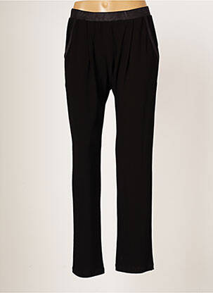 Pantalon drept elasticitate mărime normală negru JUMFIL femeie