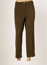 Pantalon drept elasticitate mărime normală verde JUMFIL femeie