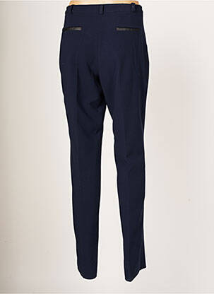 Pantalon drept țesătură crep mărime normală albastru JUMFIL femeie