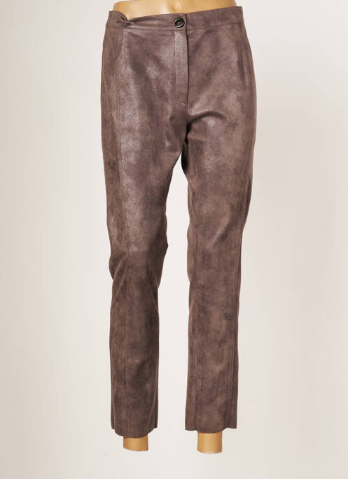 Pantalon slim maro JUMFIL femeie