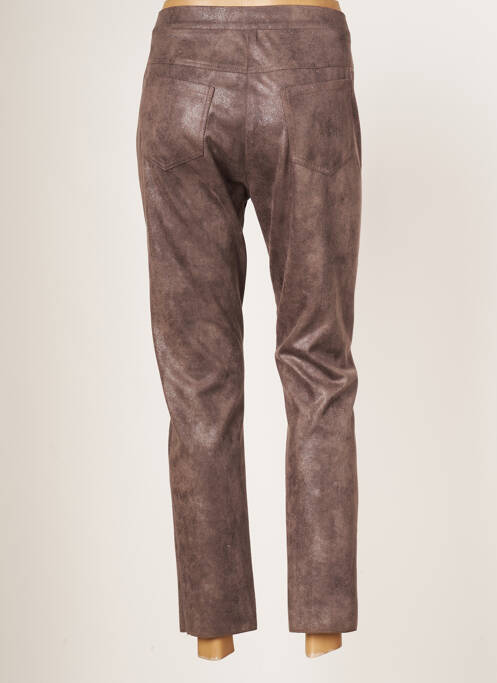 Pantalon slim maro JUMFIL femeie