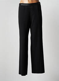 Pantalon drept talie elastică mărime normală negru JUMFIL femme