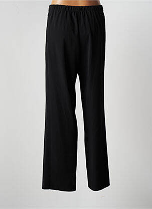 Pantalon drept talie elastică mărime normală negru JUMFIL femeie
