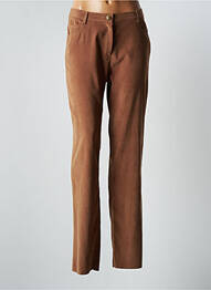 Pantalon slim mărime normală mărime normală maro JUMFIL femeie