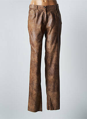 Pantalon slim maro JUMFIL femeie