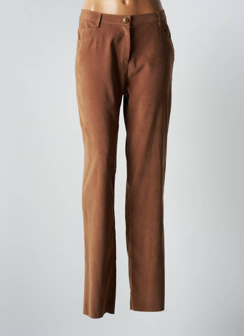 Pantalon slim maro JUMFIL femeie