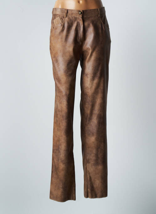 Pantalon slim maro JUMFIL femeie