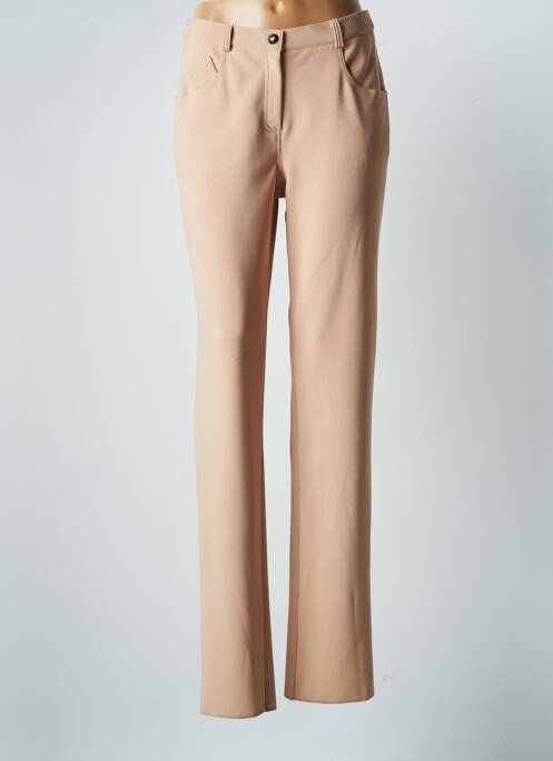 Pantalon drept bej JUMFIL femeie