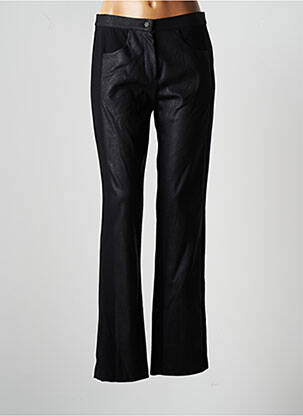 Pantalon drept elasticitate mărime normală negru JUMFIL femeie