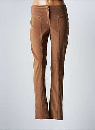 Pantalon slim galben JUMFIL femeie