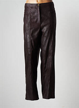 Pantalon drept elasticitate mărime normală maro JUMFIL femeie