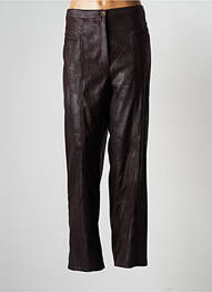 Pantalon drept elasticitate mărime normală maro JUMFIL femeie
