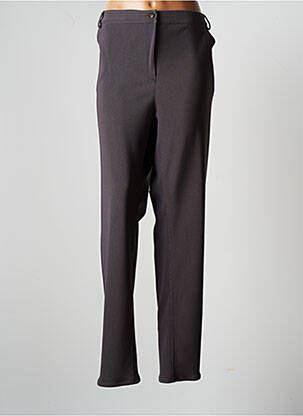 Pantalon drept elasticitate mărime normală gri CHRISTIAN MARRY femeie