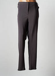 Pantalon drept elasticitate mărime normală gri CHRISTIAN MARRY femme