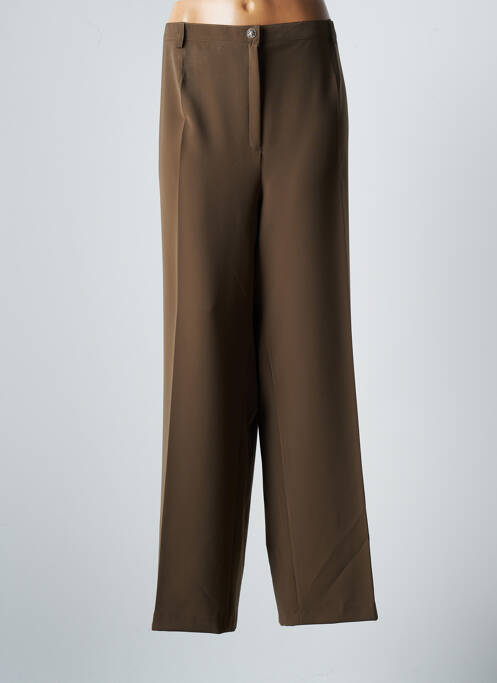 Pantalon drept maro JUMFIL femeie