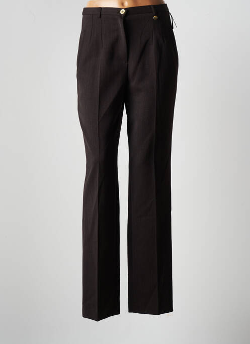 Pantalon slim maro BRUNO SAINT HILAIRE femeie