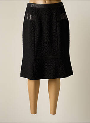 Fustă midi negru JUMFIL femeie