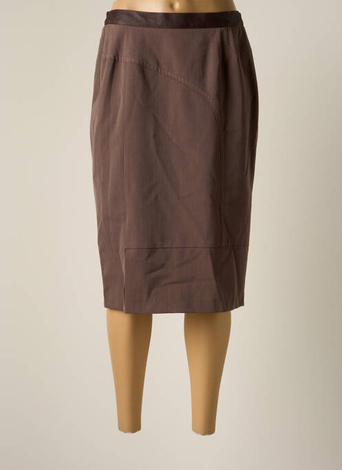 Fustă midi maro JUMFIL femeie